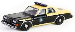 GREEN43030-B - Voiture sous blister de la série HOT PURSUIT - DODGE Diplomat 1983 Patrouille de Floride