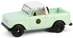 GREEN43035-A - Voiture sous blister de la série HOT PURSUIT - Services de douanes des Etats-Unis - HARVESTER Scout 1969