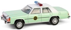 GREEN43035-B - Voiture sous blister de la série HOT PURSUIT - Services de douane des Etats-Unis - FORD LTD Crown Victoria 1983