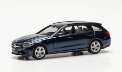 HER430388-002 - Voiture de couleur bleu cavansite métallisé – MERCEDES CLASSE C