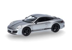 HER430418 - Voiture couleur argent métallisé - PORSCHE 911 Carrera 4 S