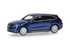 HER430715-004 - Voiture de couleur bleu métalissé - MERCEDES-BENZ EQ EQC