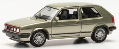 HER430838-003 - Voiture couleur vert métallisé -VOLKSWAGEN Golf II GTI