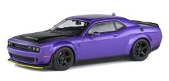 SOL4310302 - Voiture de 2018 couleur violet métallisé - DODGE Challenger Demon
