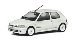 SOL4312101 - Voiture de 1995 couleur blanche – PEUGEOT 106 phase 2 rally