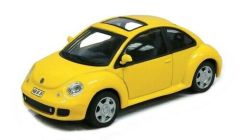 CAR431380 - Voiture de couleur jaune - VOLKSWAGEN New Beetle