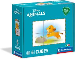 CLE44011 - 6 cubes Disney – Les animaux