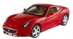 BUR44015RO - Voiture de couleur rouge – FERRAFI California