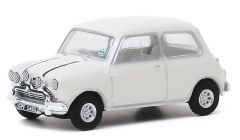 GREEN44880-C - Voiture sous blister couleur blanche de la série THE ITALIAN JOB - AUSTIN Mini Cooper S 1275 MKI 1967