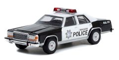 GREEN44950-B - Voiture sous blister du film Fargo 1996 - FORD LTD Crown Victoria 1986 Police