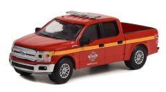 GREEN44960-F - Voiture de pompier sous blister de la série STATION 19 – FORD F-150 SuperCrew de 2018
