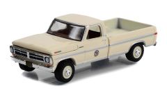 GREEN44965-C - Voiture sous blister de la série FALL GUY - FORD F-250 de 1972