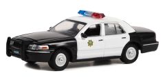 GREEN44980-B - Voiture sous blister du film RENO 911 - FORD Crown Victoria Interceptor de 1998