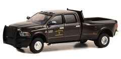 GREEN44980-F - Voiture sous blister de la série TV YELLOWSTONE – RAM 3500 Laramie Dually 2017 couleur marron