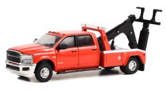 GREEN46110-F - Véhicule dépanneuse sous blister de la série DUALLY DRIVERS - RAM 3500 Dually 2022