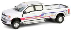 GREEN46160-D - Véhicule sous blister de la série DUALLY DRIVERS - FORD F-350 Lariat dually Custom de 2019