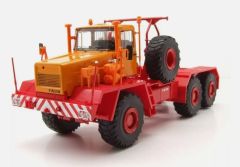 PRX47113 - Camion solo de couleur rouge et orange - FAUN Koloss 6x4