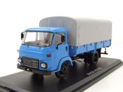 Camion porteur plateaux et grue miniature PREMIUMCLASSIXXS 1/43