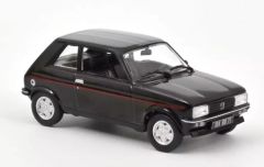 NOREV471405 - Voiture de 1979 couleur noir - PEUGEOT 104 ZS