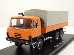 PRX47164 - Camion benne bâché de couleur orange – TATRA 8151 V26