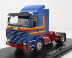 PRX47213 - Camion solo de 1987 couelur bleu - SCANIA 113M 4x2