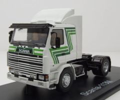 PRX47214 - Camion solo de 1987 couleur Blanc et vert - SCANIA 113M 4x2
