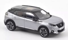 NOREV472864 - Voiture de 2020 couleur grise - PEUGEOT 2008 GT