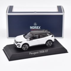 NOREV472872 - Voiture de 2024 couleur blanche – PEUGEOT 2008 GT