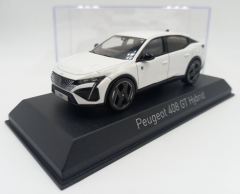 NOREV474812 - Voiture de 2023 couleur blanche - PEUGEOT 408 GT Hybrid