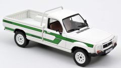 NOREV475458 - Voiture pick-up de 1985 couleur blanc - PEUGEOT 504 Dangel