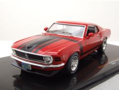 IXOCLC476N.22 - Voiture de 1970 couleur rouge – FORD mustang boss 302