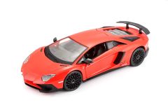 BUR21079 - Voiture de couleur rouge - LAMBORGHINI Aventador LP 7504 SV