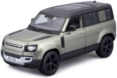 BUR21101GR - Voiture de 2022 couleur verte métallisé - LAND ROVER Defecnder 110