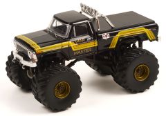 GREEN49100-B - Voiture sous blister de la série KING OF CRUNCH - FORD F-250 1979 WAR MASTER