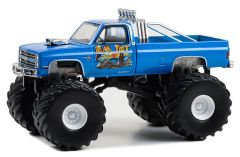 GREEN49130-C - Monster truck sous blister de la série Kings Of Crunch - CHEVROLET Silverado C-10 1985 – BEAR FOOT III