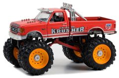 GREEN49130-F - Monster truck sous blister de la série Kings Of Crunch - FORD F-250 1989 – KRIMSON KRUSHER