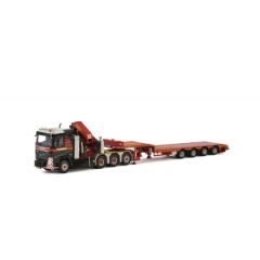 WSI410330 - Camion avec plateau et grue PALFINGER - VOLVO FH4 MAMMOET