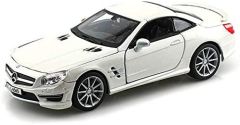 BUR21066WI - Voiture de couleur blanche – MERCEDES SL65 AMG
