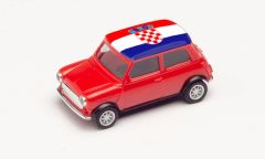 HER420662 - Voiture avec le drapeau de la Croatie - MINI COOPER Euro 2021