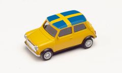 HER420723 - Voiture avec le drapeau de la Suède - MINI COOPER Euro 2021