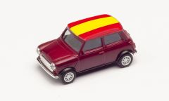 HER420747 - Voiture avec le drapeau de la Espagne - MINI COOPER Euro 2021
