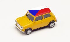 HER420754 - Voiture avec le drapeau de la République Tchèque - MINI COOPER Euro 2021