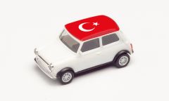 HER420761 - Voiture avec le drapeau de la Turquie - MINI COOPER Euro 2021