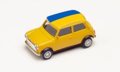 HER420778 - Voiture avec le drapeau de la Ukraine - MINI COOPER Euro 2021