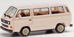 Véhicule de couleur beige – VW T3 bus