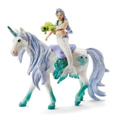 SHL42509 - Figurines de l'univers BAYALA - Sirène sur licorne de mer