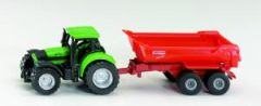 SIK1632 - Tracteur DEUTZ Agrotron avec Benne KRAMPE