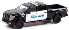 GREEN42970-E - Véhicule sous blister - NISSAN Titan XD PRO-4X 2018 Police Oceanside HOT PURSUIT séries 39
