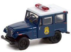 GREEN42980-A - Véhicule sous blister - JEEP DJ-5 Police d'Indianapolis HOT PURSUIT séries 40