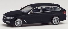 HER430708-003 - Voiture de couleur noir saphir Métallique - BMW série 5 Touring